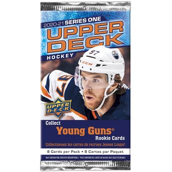 2020-21 Upper Deck Series 1 Hockey Blaster Pack