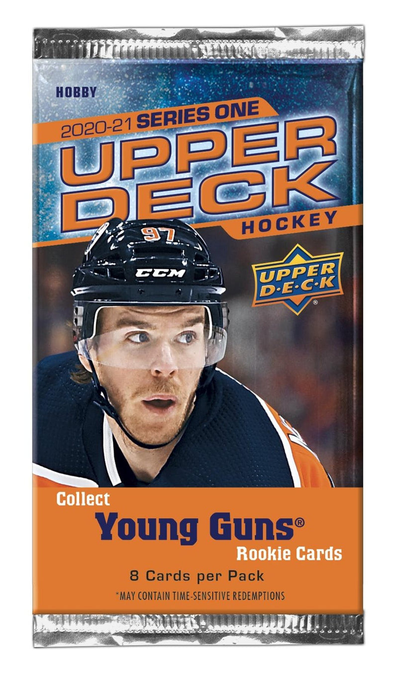 2020-21 Upper Deck Series 1 Hockey Hobby Pack