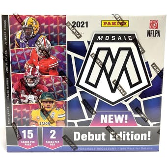 2021 Panini Mosaic Draft Picks Football Hobby Pack