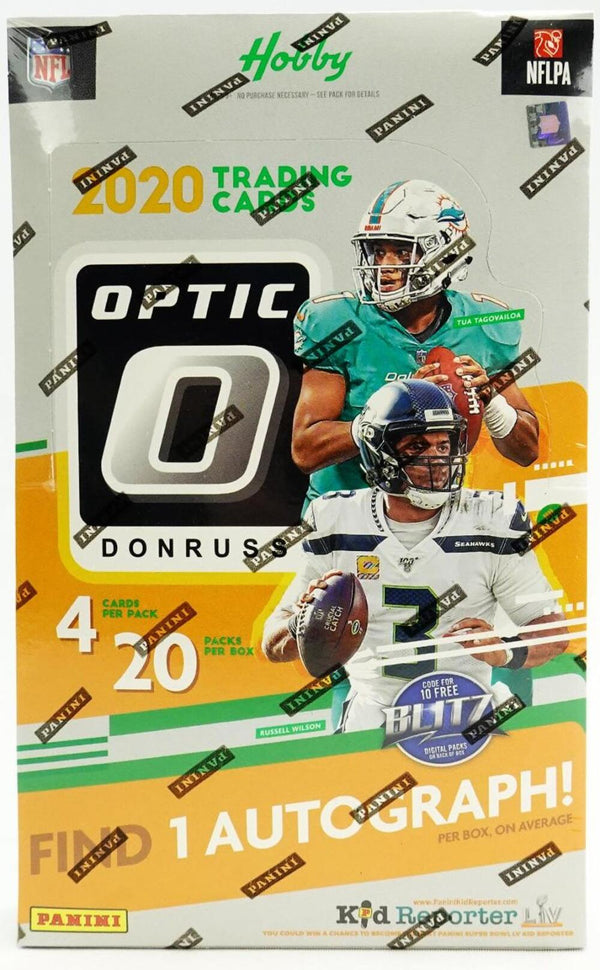 2020 Panini Donruss Optic Football Hobby Pack