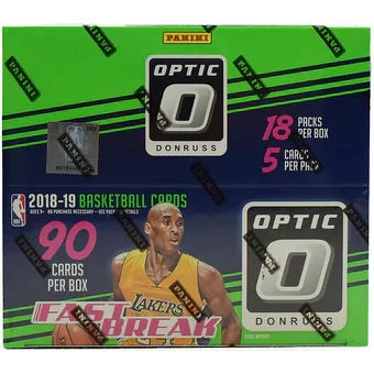 2018-19 Donruss Optic Fastbreak Basketball Box